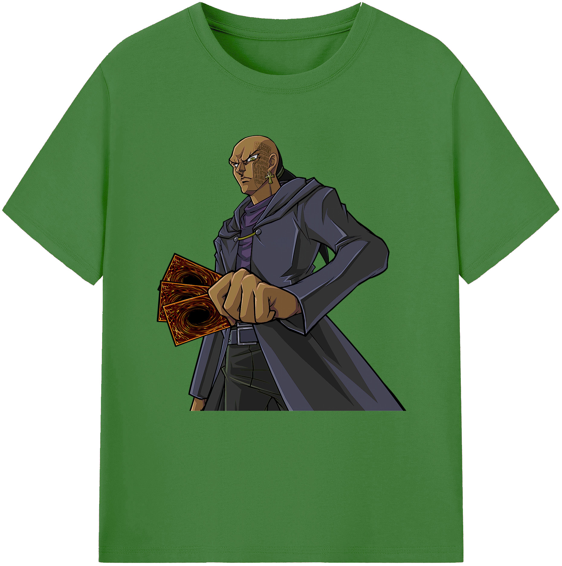 （画像用） 遊☆戯☆王 Yu-Gi-Oh! レディースカジュアルプリントTシャツ（綿100％）